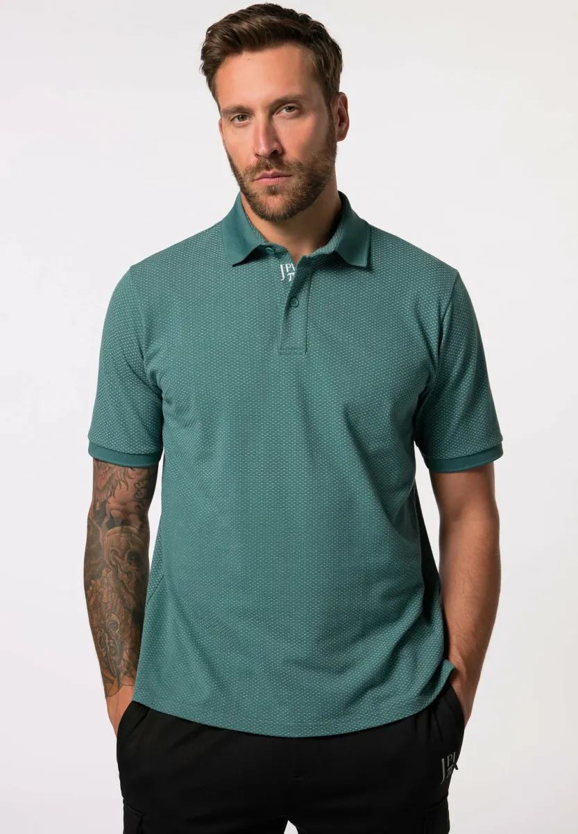 HALBARM MINIMAL-MUSTER - Poloshirt - midnight gray