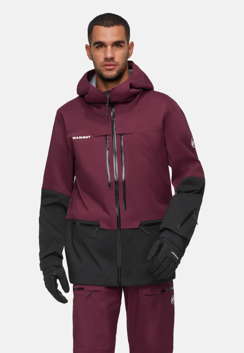 HALDIGRAT - Skijacke - vin black