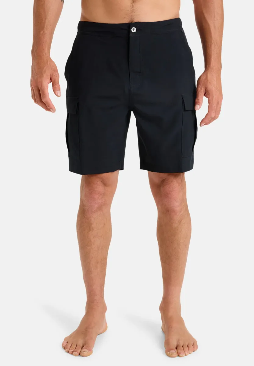 HALF 19 - Badeshorts - black