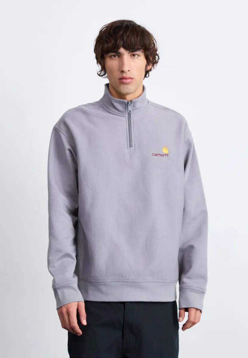 HALF ZIP AMERICAN SCRIPT - Sweatshirt - yosemite