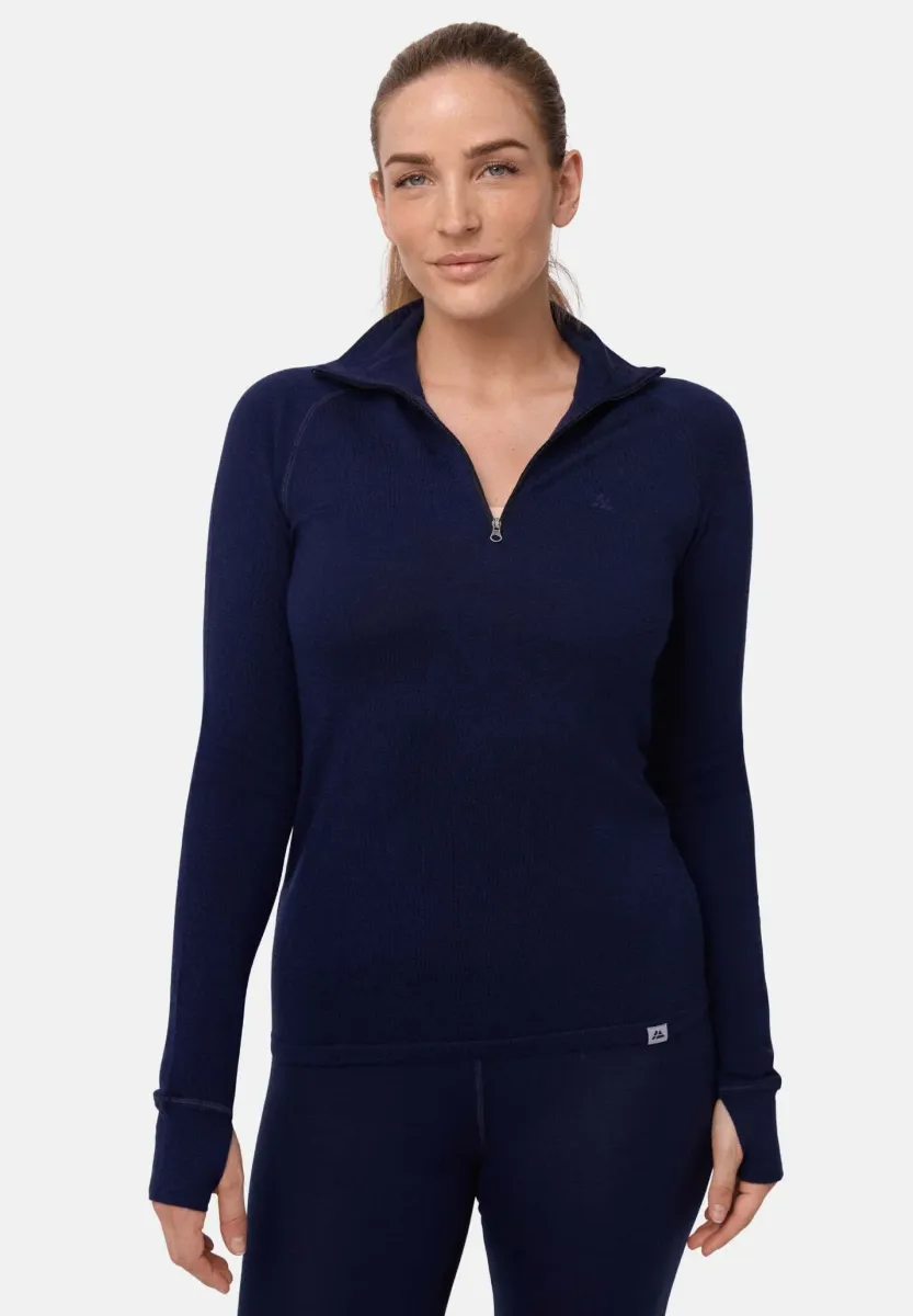 HALFZIP - Langarmshirt - dark navy