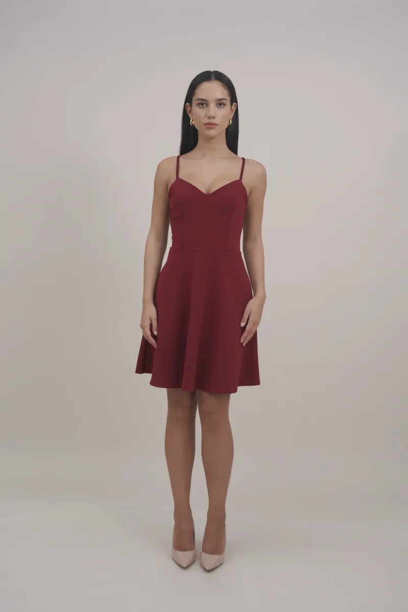 HALLIE - Cocktailkleid/festliches Kleid - wine