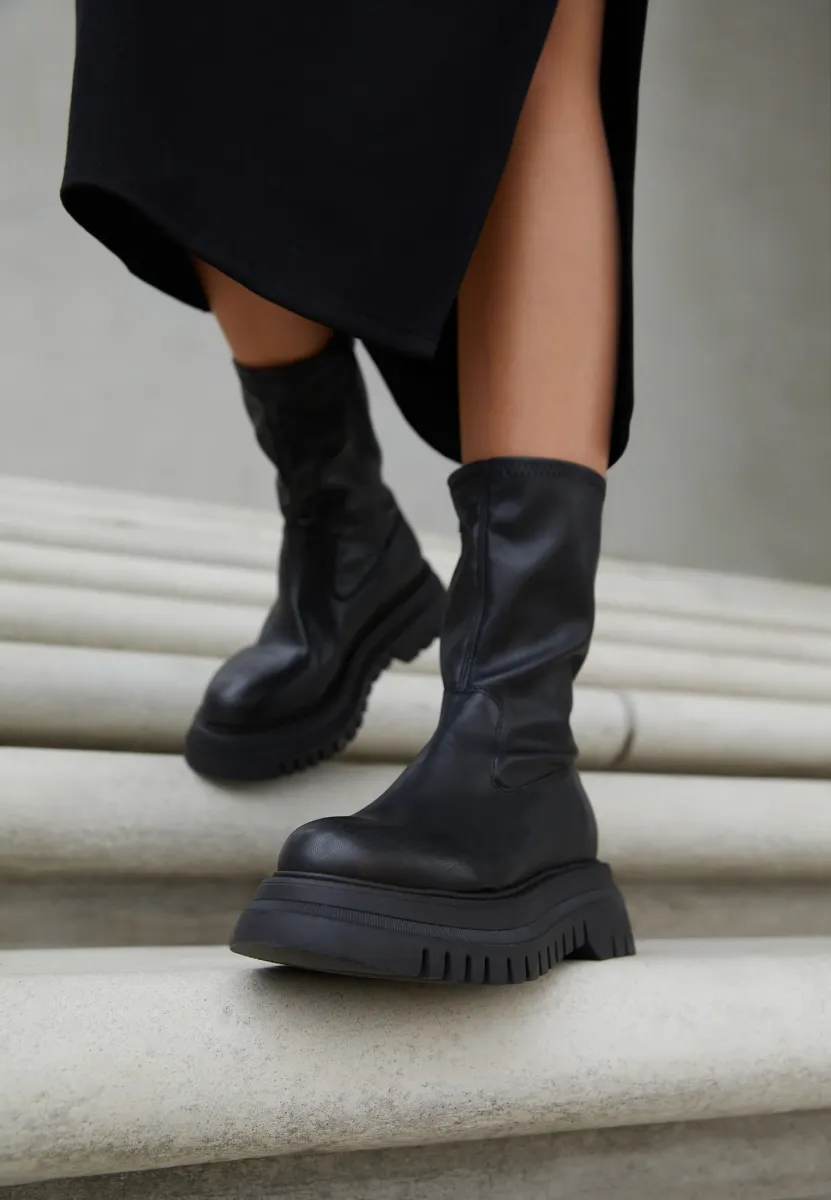 HALSEY - Stiefelette - black