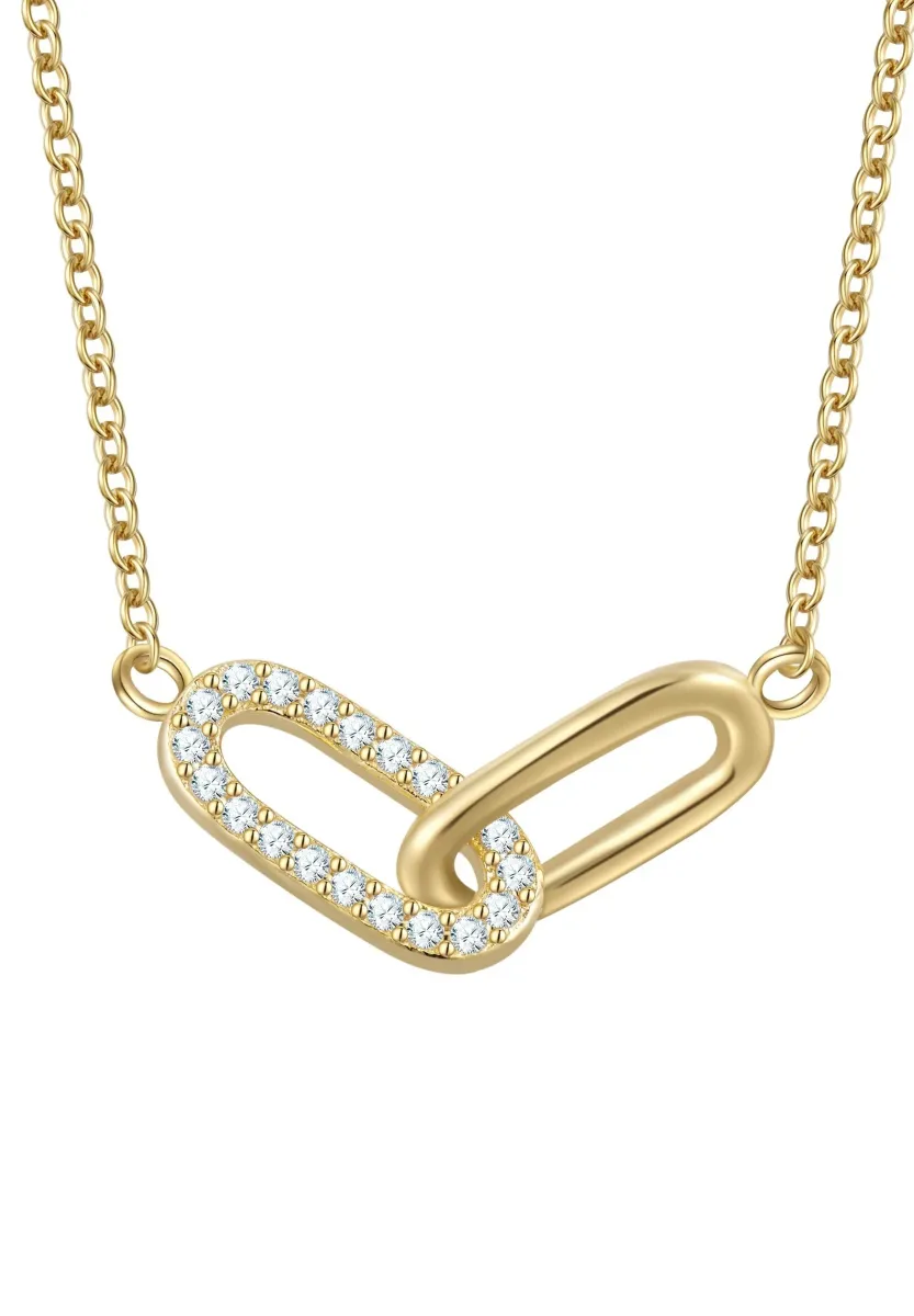 Halskette - gelbgold