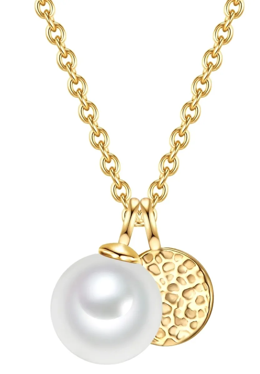 Halskette - gelbgoldfarben