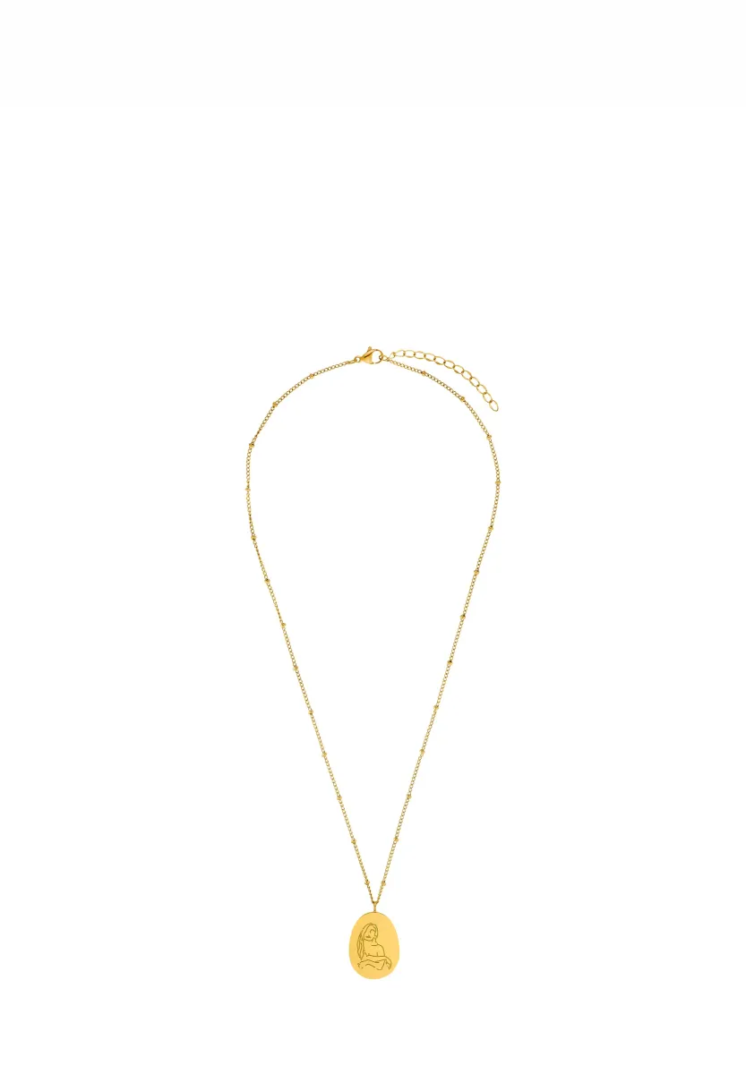 Halskette - gold-coloured