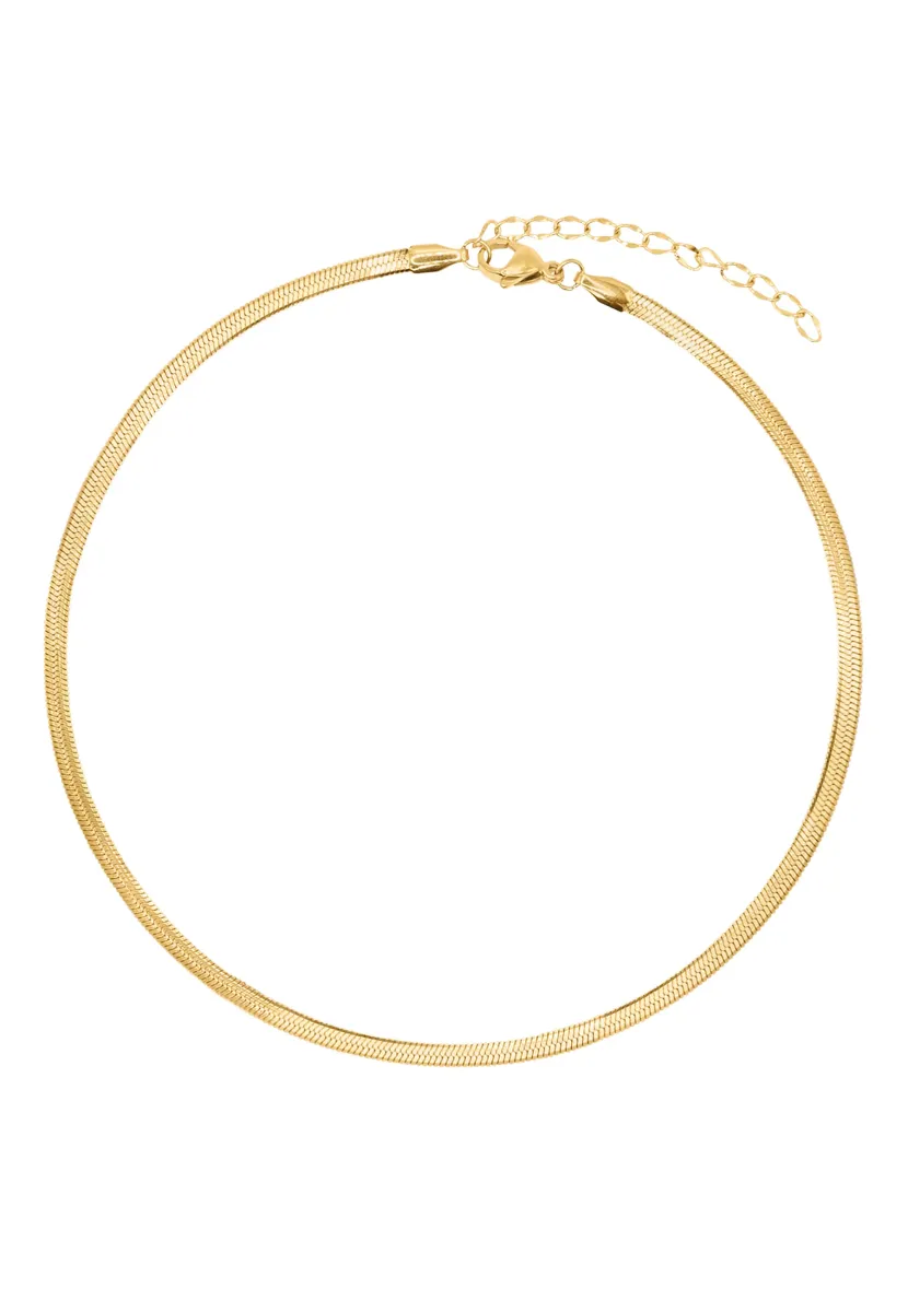 Halskette - goldfarbend