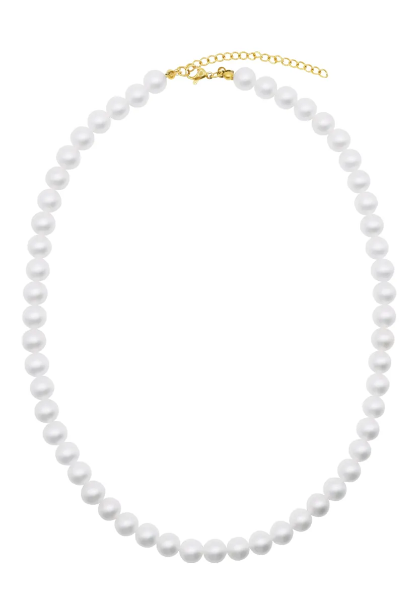 Halskette - goldfarbend