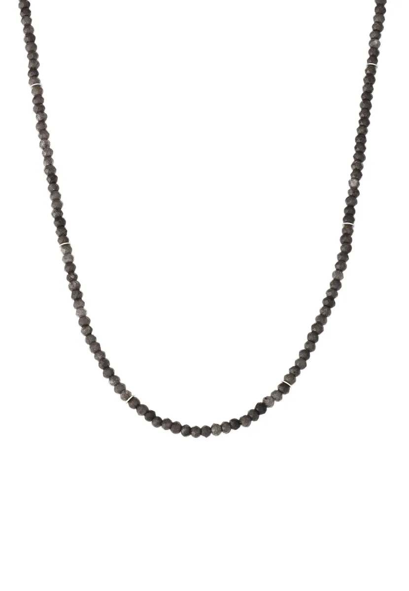 Halskette - grau