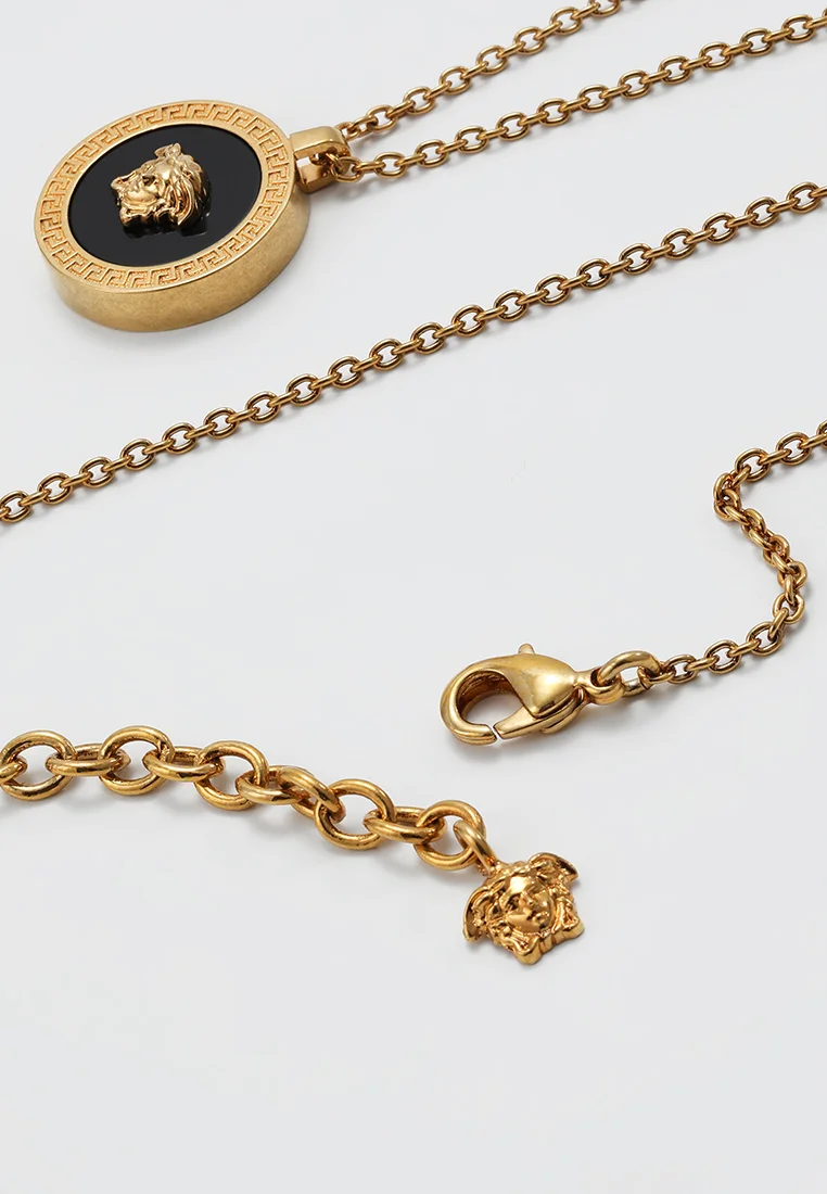 Halskette - nero/color oro tribute