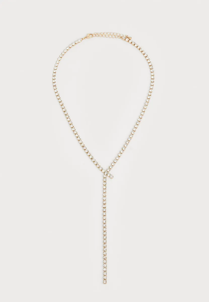 Halskette - shiny gold-coloured