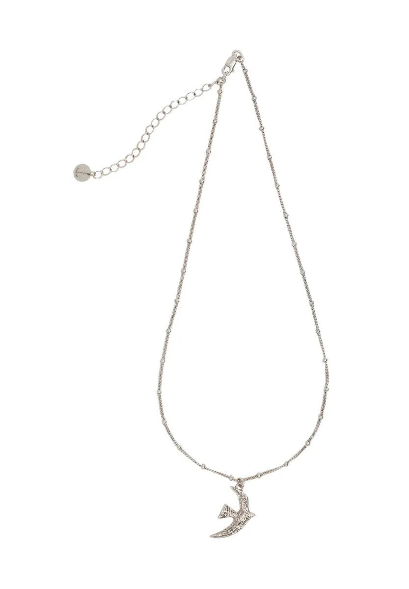 Halskette - silver antique silver