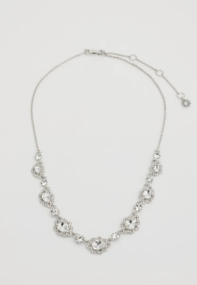 Halskette - silver-coloured