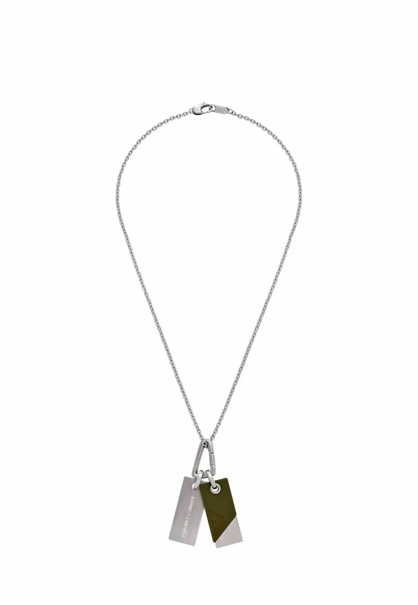 Halskette - silver-coloured