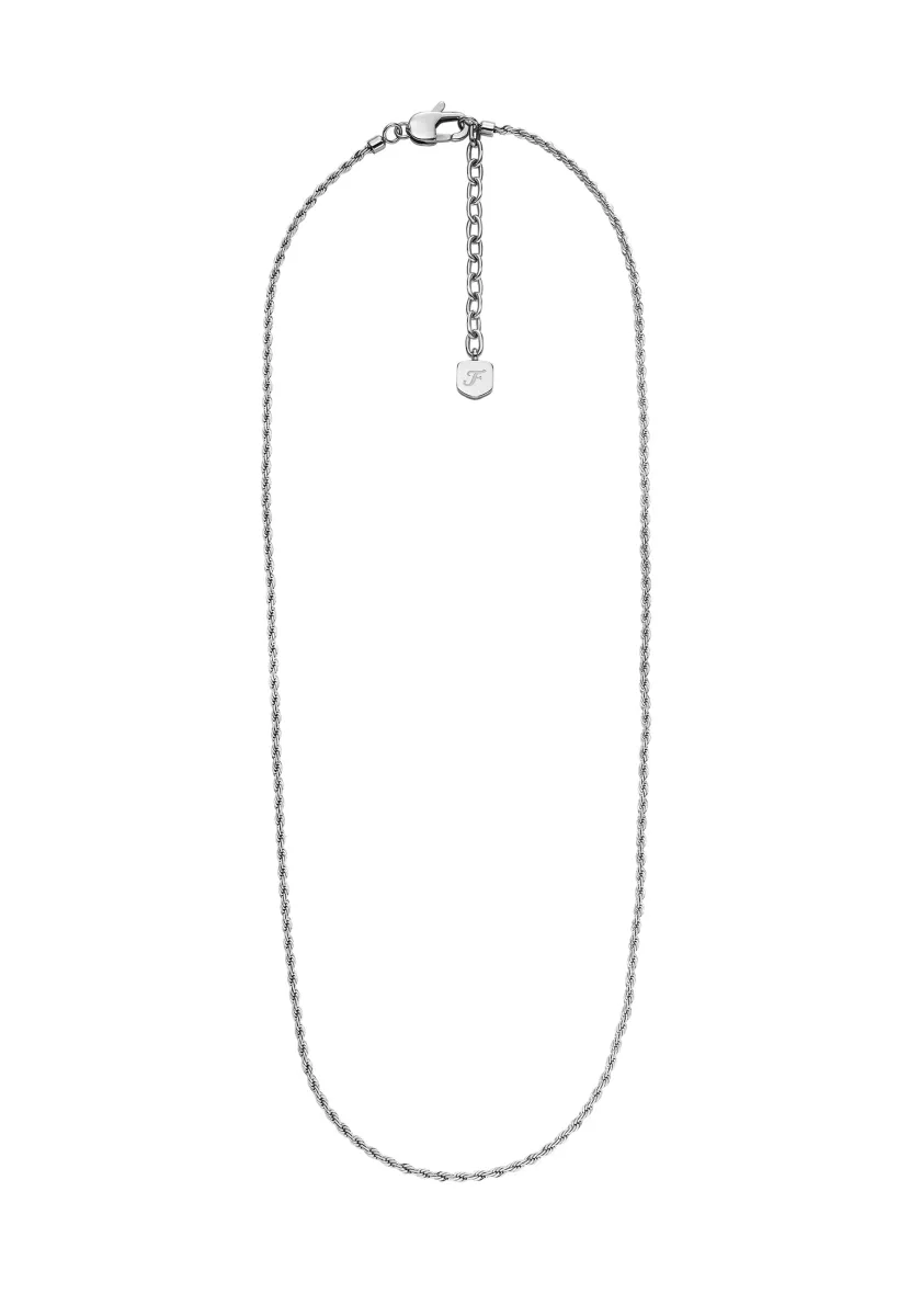 Halskette - silver-coloured