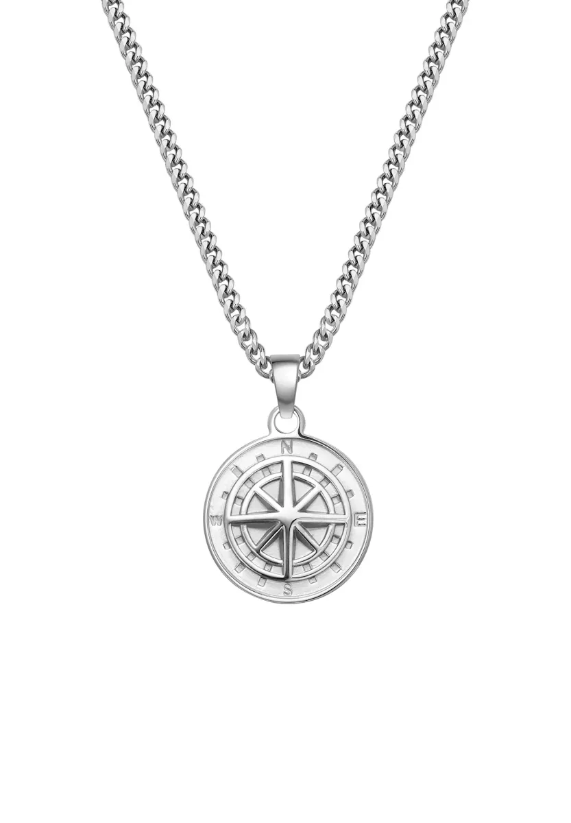 Halskette - silver-coloured