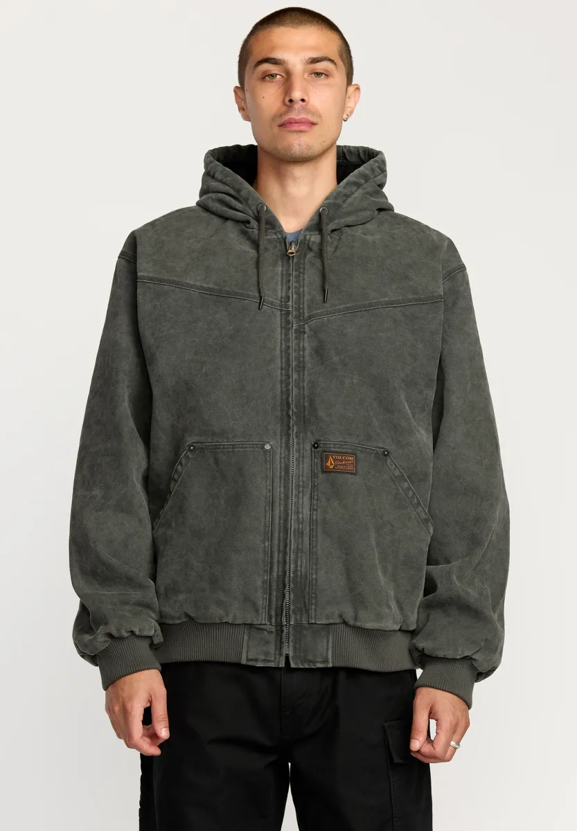 HAMILSTORM - Übergangsjacke - rinsed black