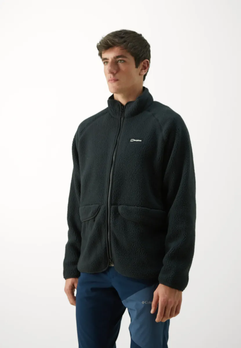 HANBY RELEAXED - Fleecejacke - black
