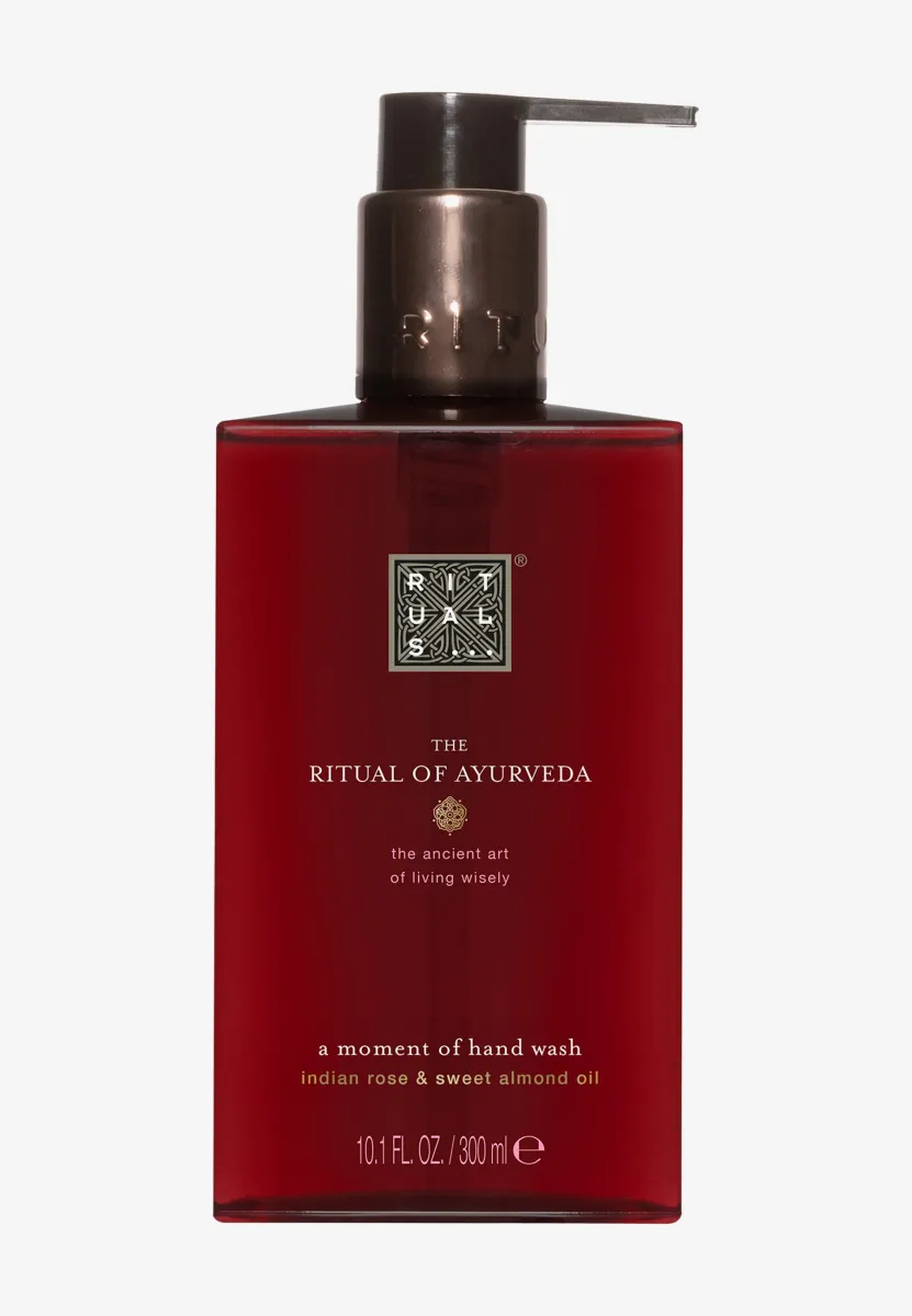 HAND WASH - THE RITUAL OF AYURVEDA - SWEET & NUTTY - SWEET ALMOND OIL & INDIAN ROSE - Flüssigseife