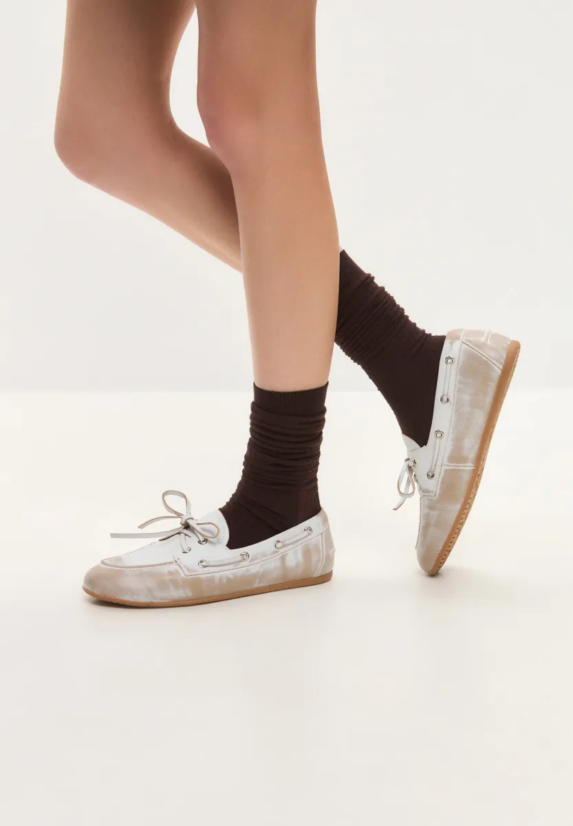 HANDCRAFTED CLASSIC - Bootsschuh - white