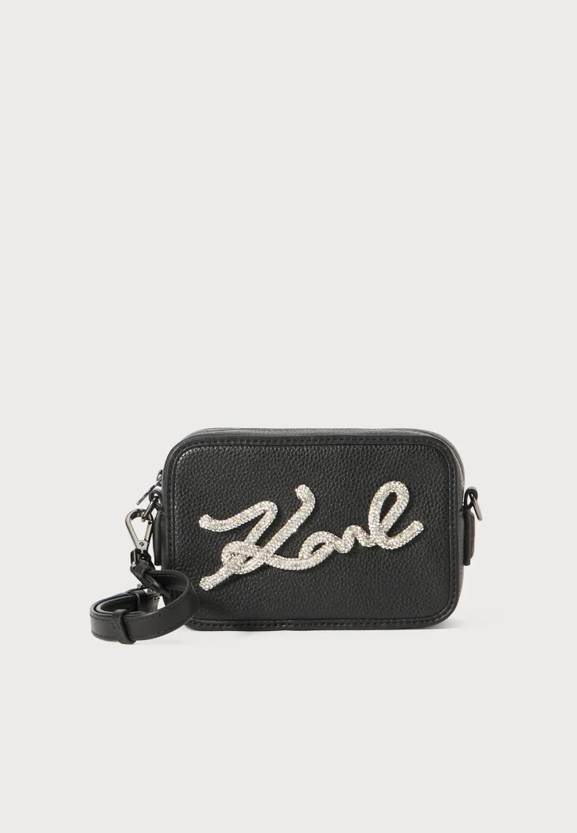 HANDLE BAG UNISEX - Umhängetasche - black