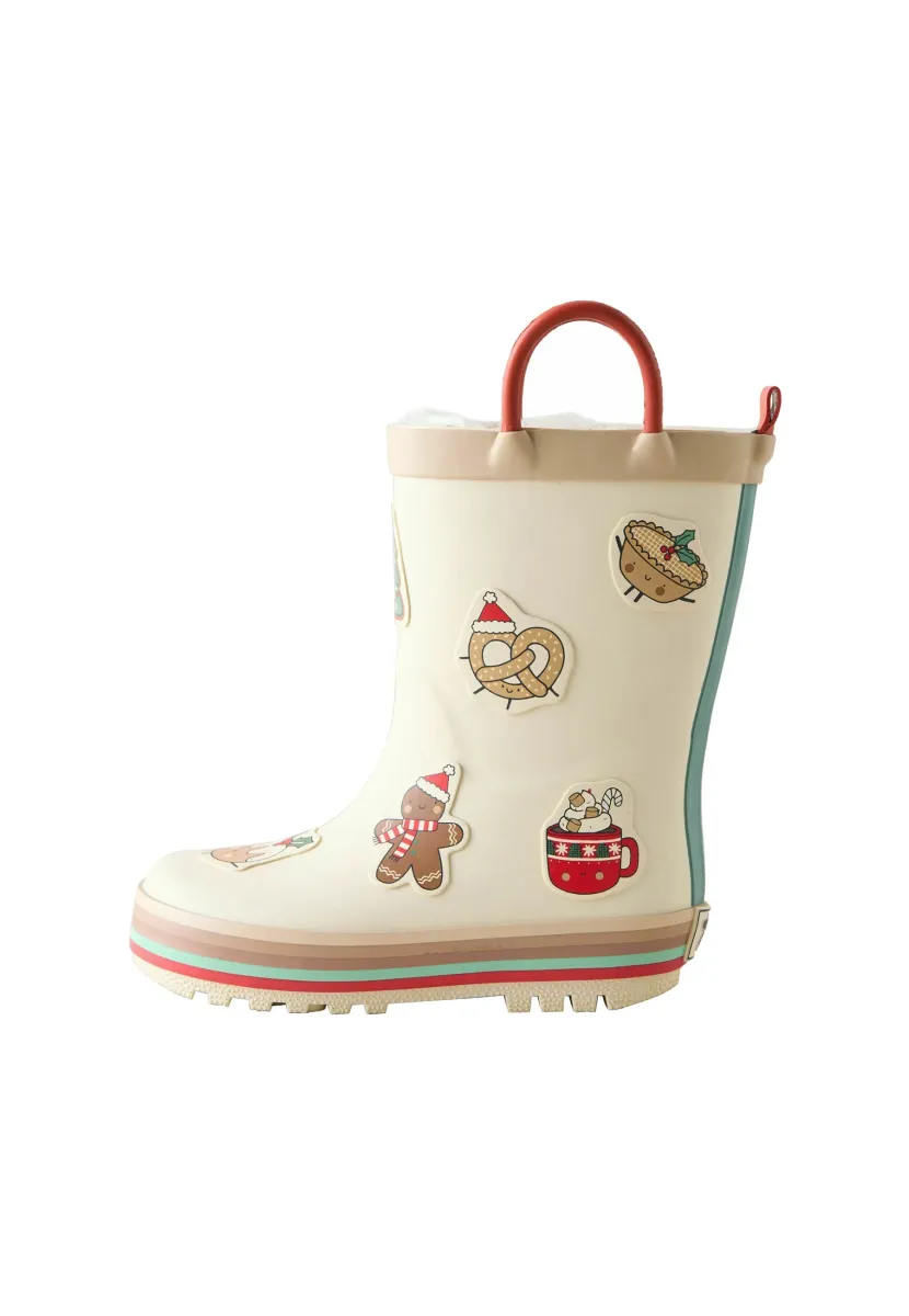 HANDLE REGULAR FIT - Gummistiefel - neutral christmas