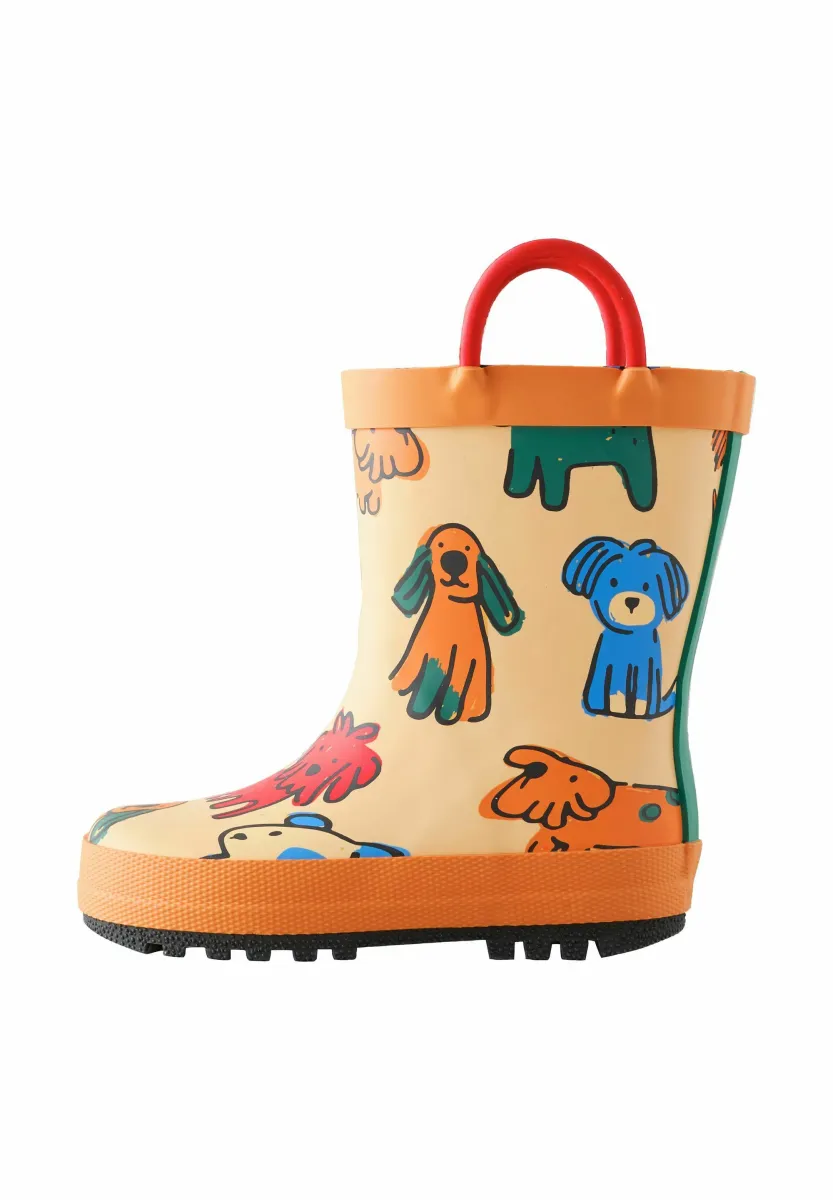 HANDLE - REGULAR FIT - Gummistiefel - orange dog
