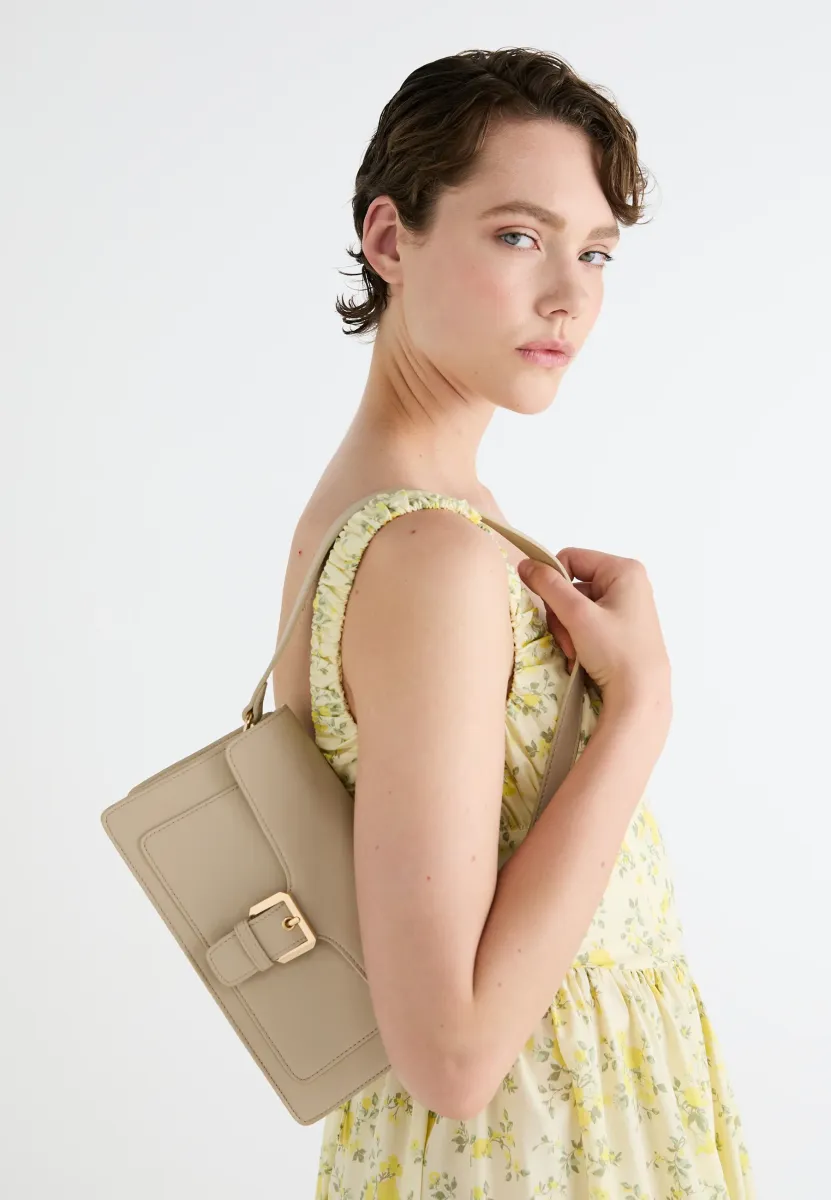 Handtasche - beige