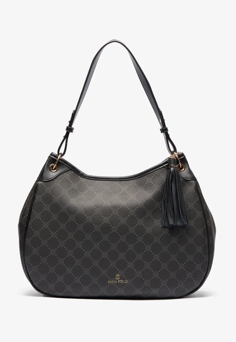 Handtasche - black/grey