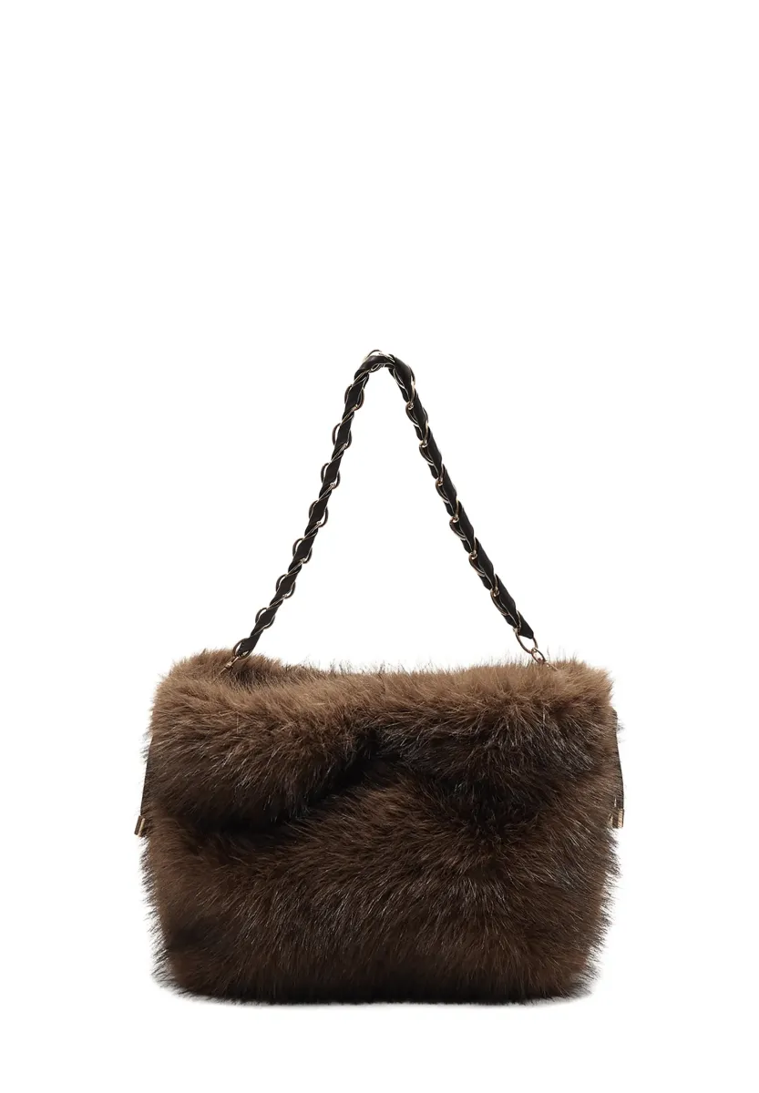 Handtasche - dark brown