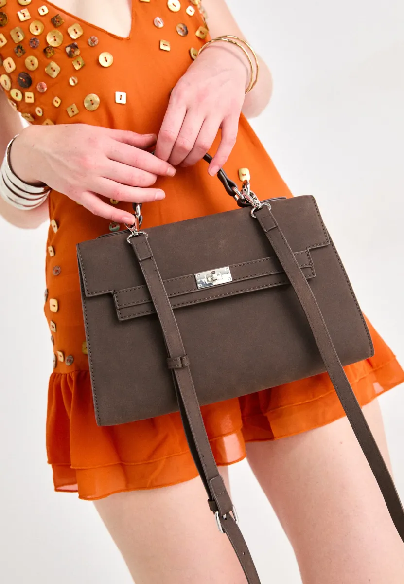 Handtasche - dark brown