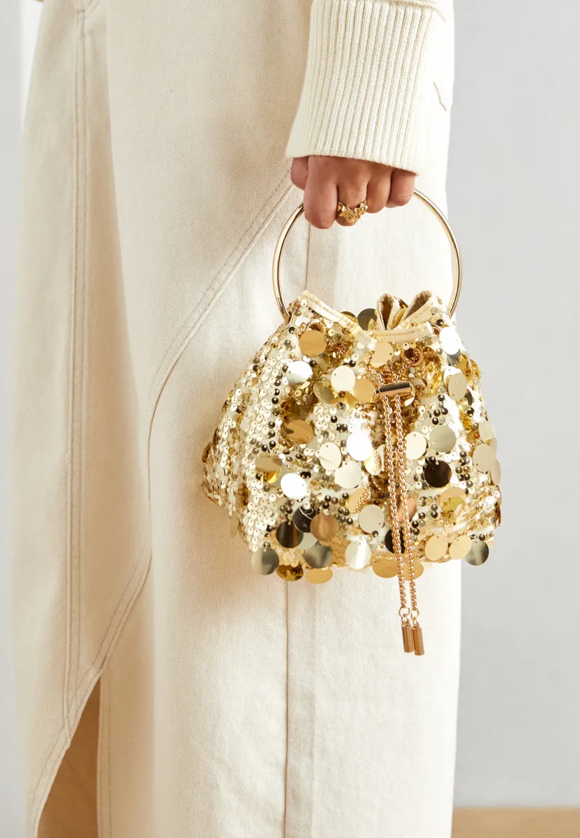 Handtasche - gold-coloured