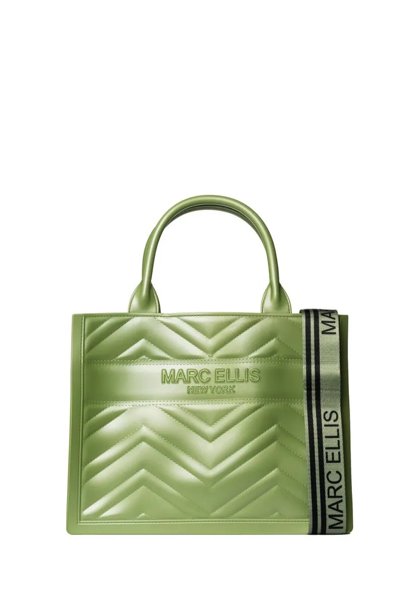 Handtasche - green/silver