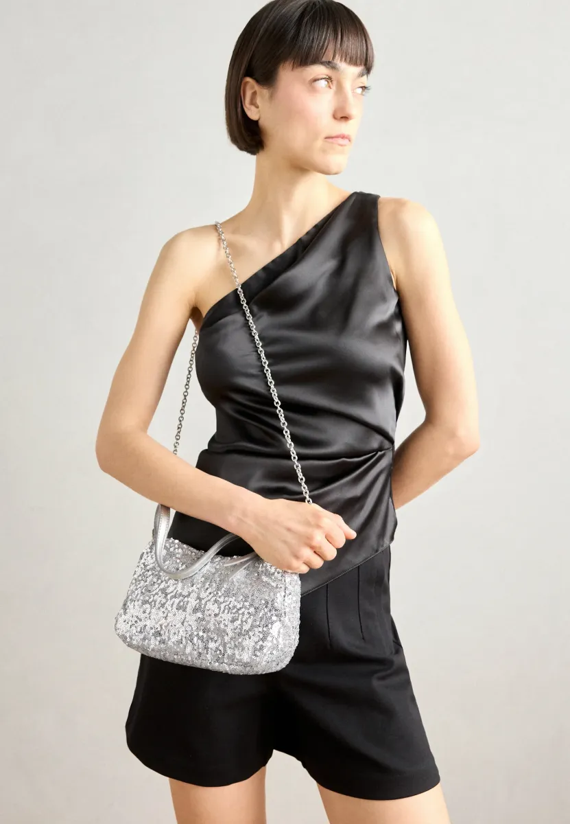 Handtasche - silver-coloured