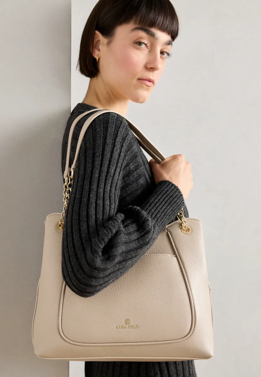Handtasche - taupe