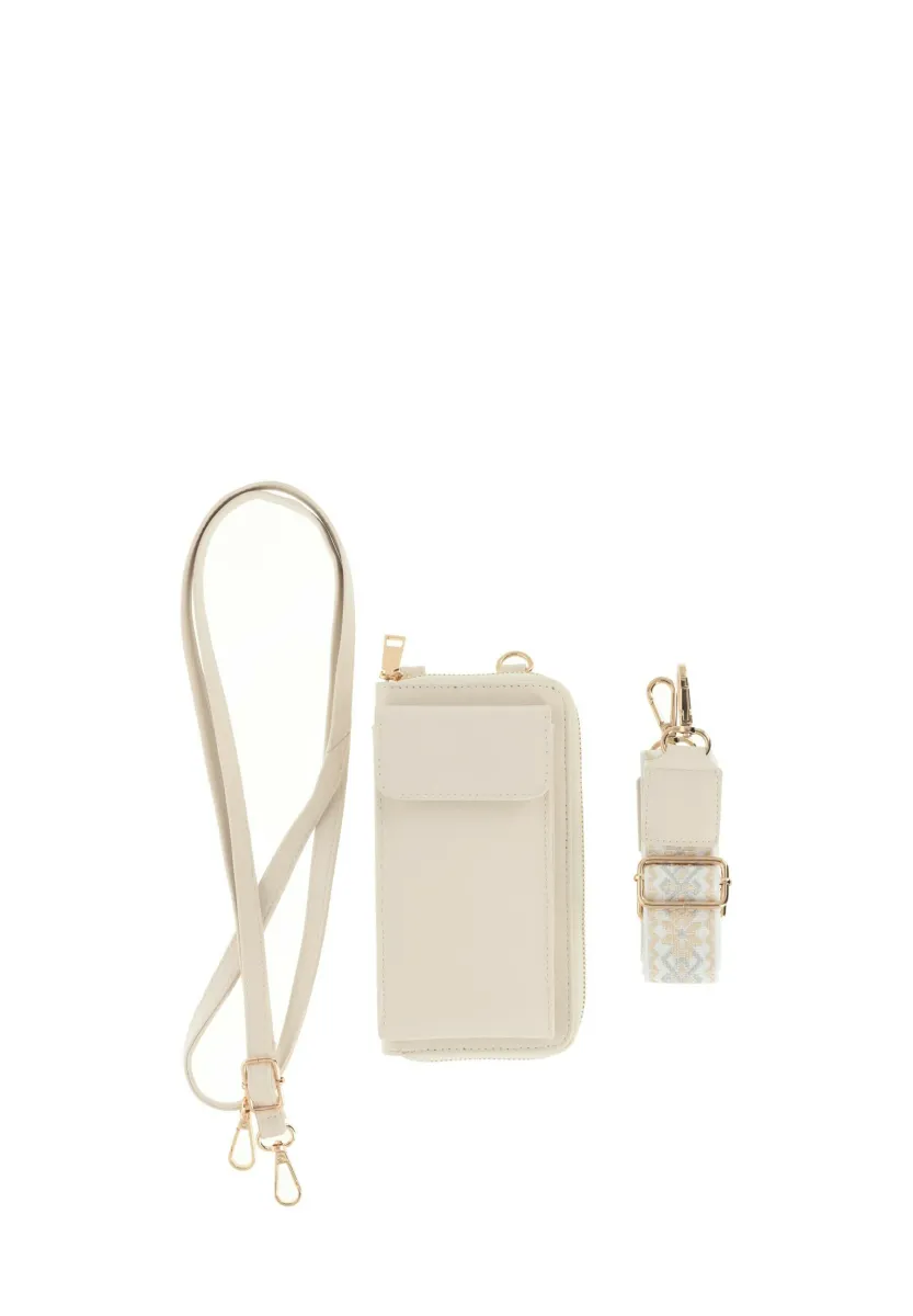 Handytasche - beige