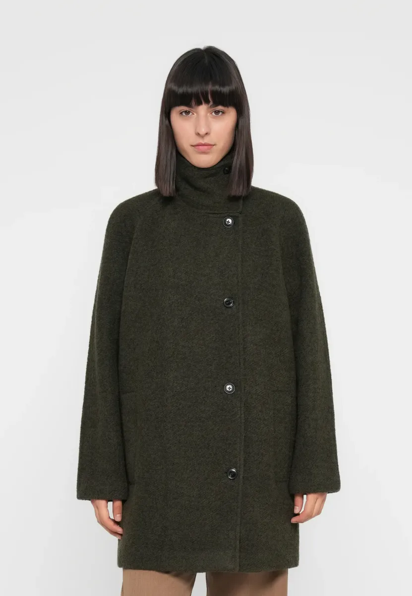 HANNE JACKET - Kurzmantel - deep forest