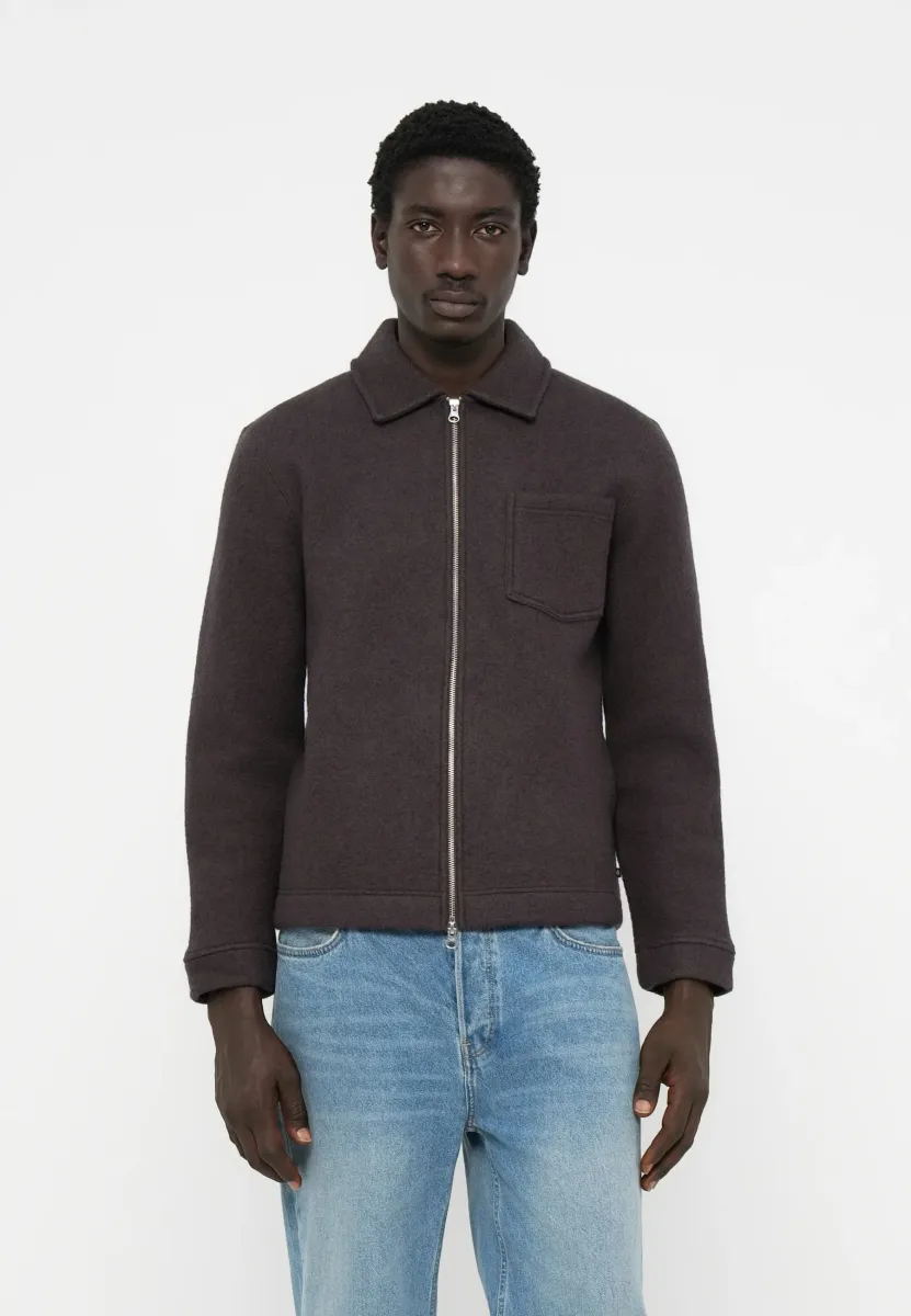 HANNES FULL ZIP - Leichte Jacke - turkish coffee