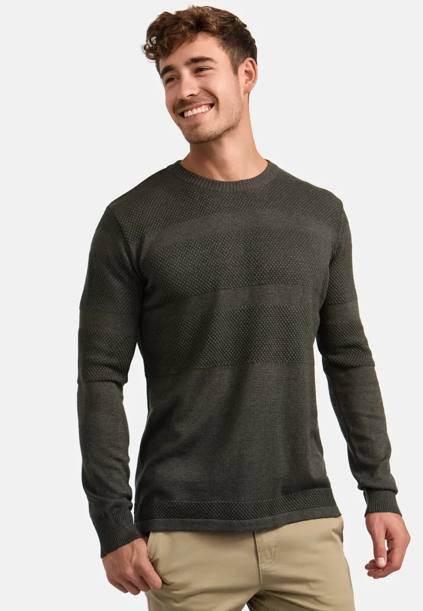 HANNES - Strickpullover - army