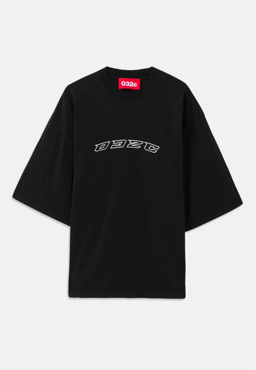 HANSEL AND GRETEL OVERSIZED  - T-Shirt print - washed black