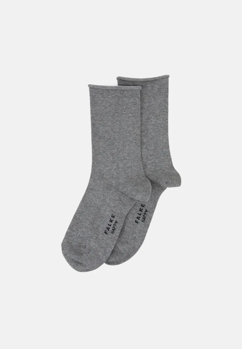 Happy 2-Pack - Socken - light greymelange