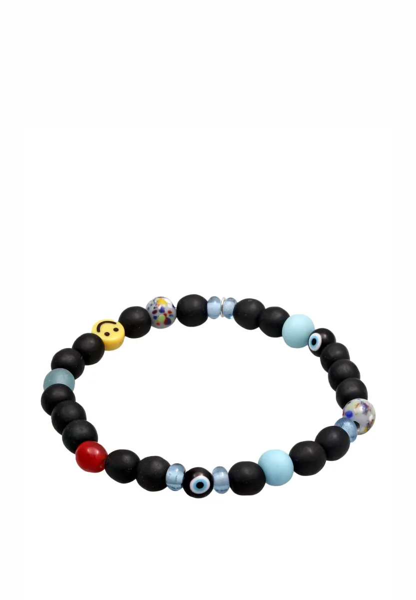 HAPPY FACE - Armband - schwarz