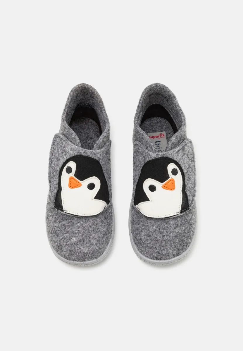 HAPPY OCTI UNISEX - Hausschuh - grau/schwarz