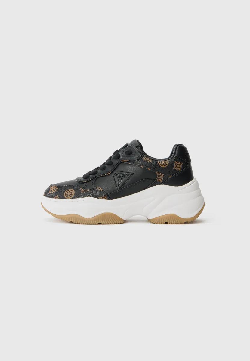 HAPYY 3 - Sneaker low - black/brown