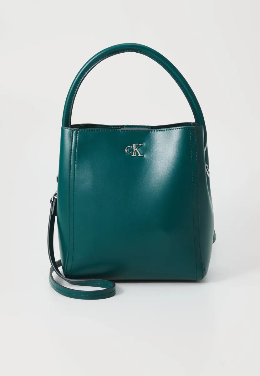 HARDWARE MONOGRAM - Handtasche - maya blue