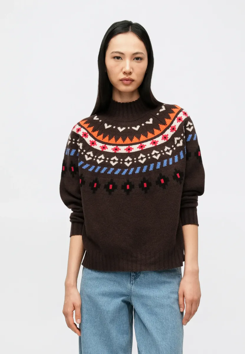 HARDY - Strickpullover - cioccolato