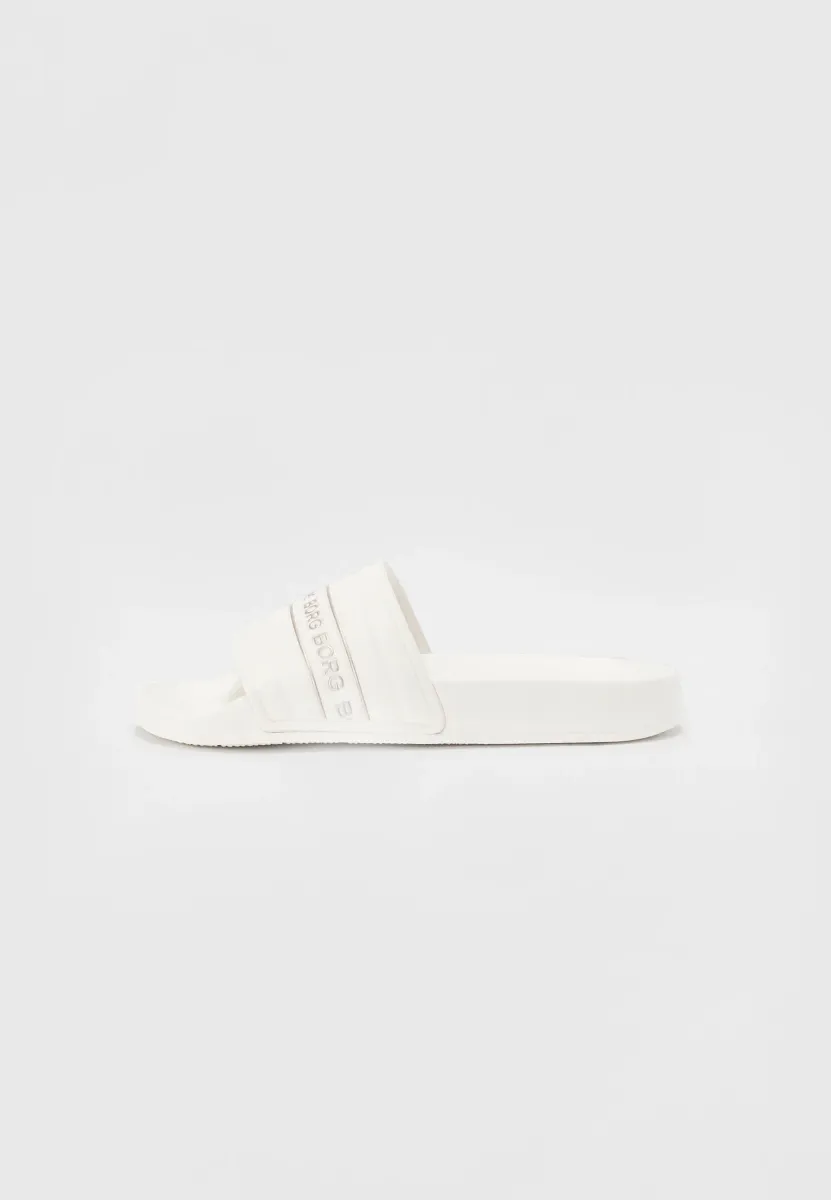 HARPER STK MET - Hausschuh - white/rose gold