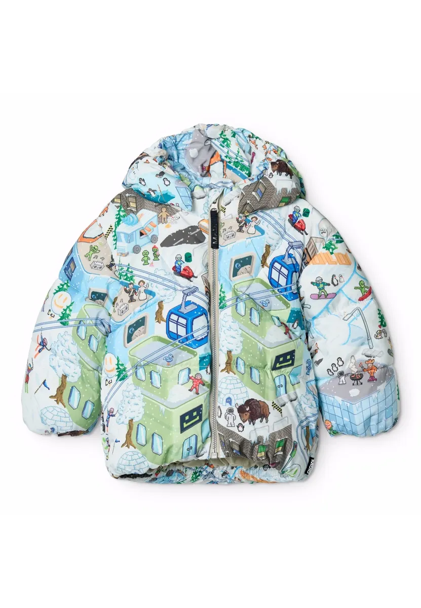 HARPO JACKET UNISEX - Winterjacke - mottled light blue