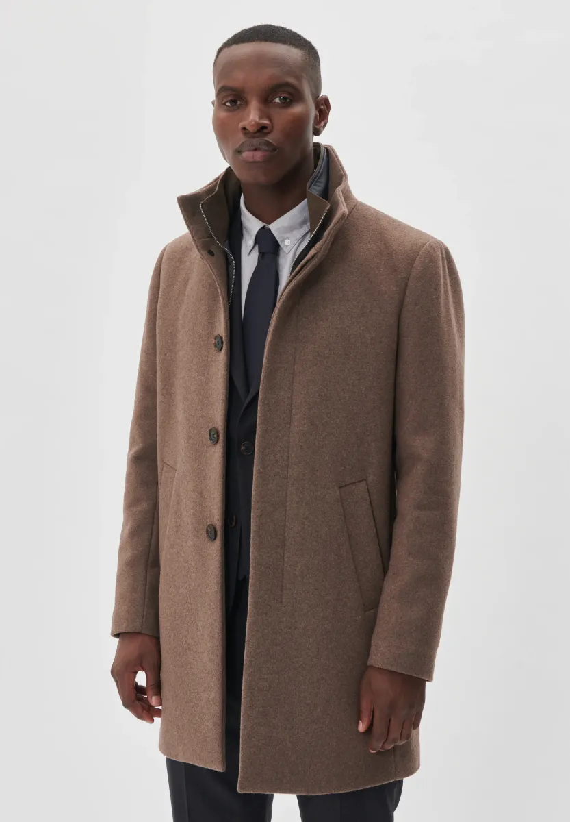 HARVEY  - Kurzmantel - walnut