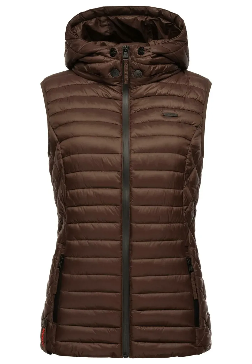 HASENPFOTE - Weste - dark choco